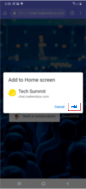 Makerobos PWA Installation